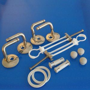 Villeroy en Boch Amadea 88100161 set vaste scharnieren chroom