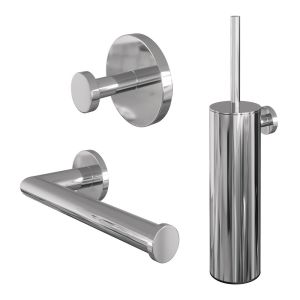 Brauer 5-CE-152 accessoire set 3-in-1 chroom