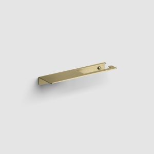 Clou Fold CL/09.04028.82 toiletrolhouder met planchet goud geborsteld PVD