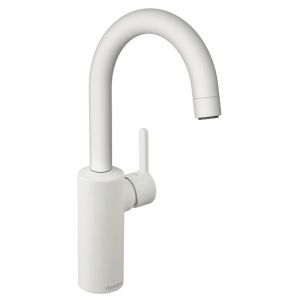 Damixa Silhouet 746202100 wastafelmengkraan mat wit (OUTLET)