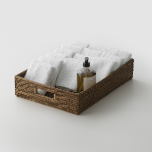 Decor Walther Basket 0939692 Bakset TRAY tray/schaal donker rotan