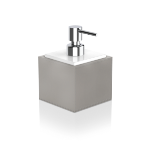 Decor Walther Brownie 0937149 BROWNIE SSP zeepdispenser staand kunstleder taupe