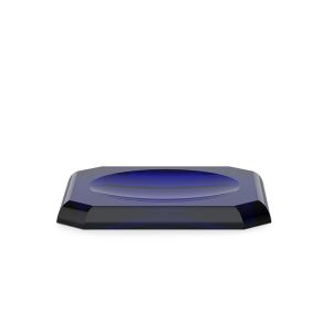 Decor Walther Crystal 0924095 KR KS schaal 23x13cm Capri Blue