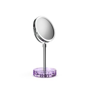 Decor Walther Crystal 0941780 KR KSA vergrootspiegel 1x en 5x violet crystal/ chroom