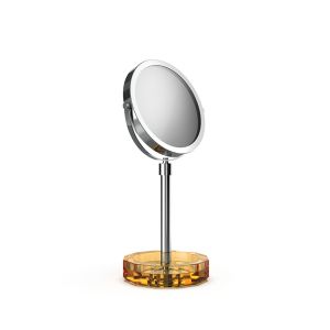 Decor Walther Crystal 0941781 KR KSA vergrootspiegel 1x en 5x amber crystal/ chroom