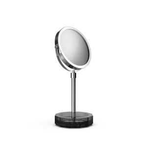 Decor Walther Crystal 0941794 KR KSA vergrootspiegel 1x en 5x antraciet crystal/ chroom