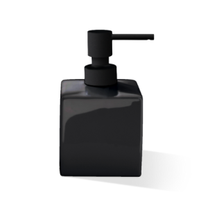 Decor Walther Porcelain 0843963 DW 525 zeepdispenser staand porselein zwart/ mat zwart