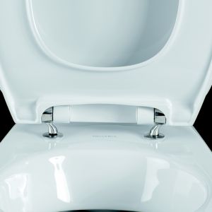 Pressalit Calmo 556000-D02999 voor Sphinx Atlantic toiletzitting met deksel wit