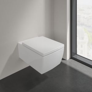 Villeroy en Boch Memento 2.0 8M24S101 toiletzitting met deksel White Alpine