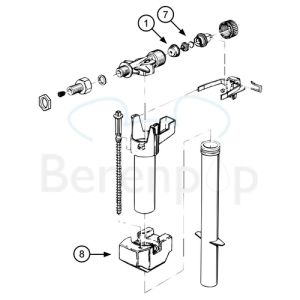 Wisa 8035432783 hydraulische vlotterkraan