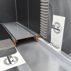 Easy Drain Multi TAF Wall EDMTAFW1200 douchegoot 120cm zijuitloop