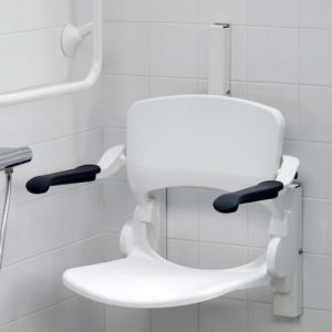 Handicare (Linido) LI2215102402 set hoogte verstelplaten RVS gecoat wit