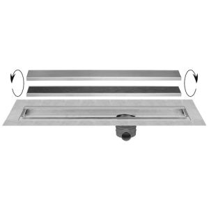 Easy Drain Multi TAF Wall EDMTAFW900 douchegoot 90cm zijuitloop