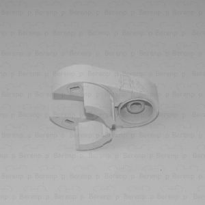 PDPlan Cristal scharnierkap boven (zonder tubobus), wit *niet meer leverbaar*