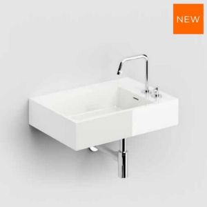 Clou Flush CL0213020 wastafel 60x42cm aluite wit