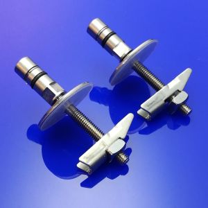 Duravit Architec 0061581000 scharnierset voor toiletzitting Architec 006969