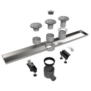 Easy Drain Multi EDM1900 douchegoot 190cm zijuitloop