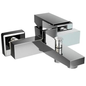 HSK Shower & Co! 1000309 showerset 3.09 rechthoekig (badmengkraan + badset) chroom