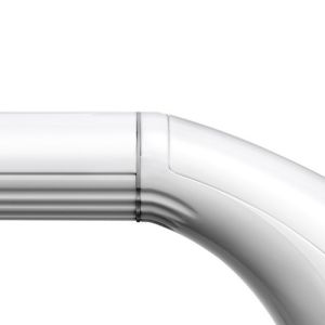 Handicare 2613016 wandbeugel 406mm aluminium/ kunststof wit