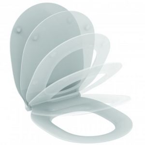 Ideal Standard Connect Air E036601 toiletzitting met deksel wit
