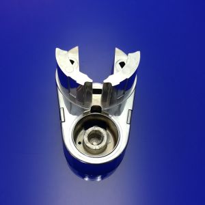 PDPlan Cristal scharnierkap boven (zonder tubobus), chroom *niet meer leverbaar*