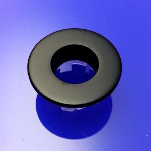 San4U 2501780 overlooprozet diameter 30mm messing mat zwart