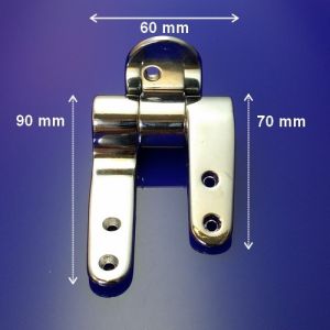 Sphinx 420 en 450 softclose S8H73001A20 set van 2 scharnieren chroom