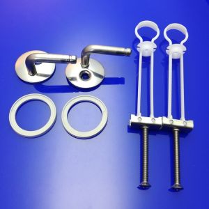 Villeroy en Boch Pure Stone 98M10161 set vaste scharnieren chroom