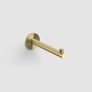 Clou Kaldur CL/09.05031.82 toiletrolhouder zonder klep goud geborsteld PVD
