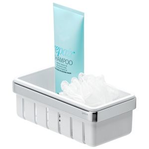 Geesa Frame 918801-02 douchemand 21 cm chroom/ wit