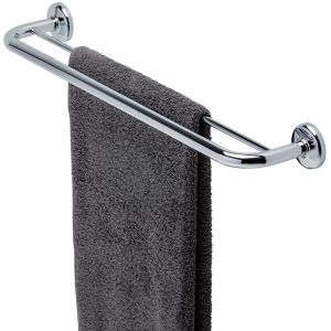 Geesa Hotel 915356-02-60 handdoekrek dubbel 60 cm chroom