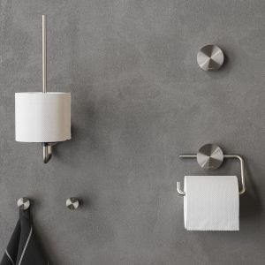 Geesa Opal Brushed Stainless Steel 917245-05 handdoekhaak groot RVS geborsteld