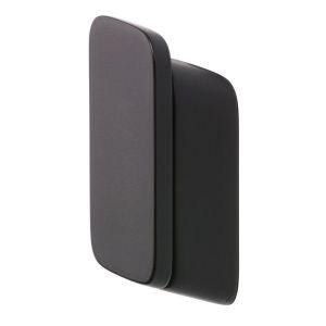 Geesa Shift Black 919967-06 handdoekhaak medium mat zwart