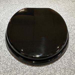 Sphinx Atlantic S8H5A000220 OL-223 toiletzitting met deksel zwart (OUTLET)