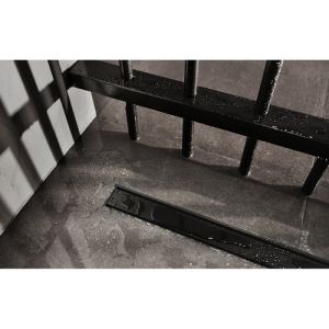 Easy Drain Compact 30 TAF Black EDM1TAFZM110030B douchegoot 110cm zijuitloop