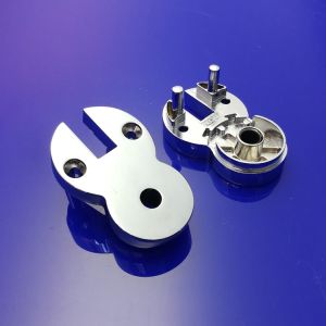 HSK E100082-2-41 draailagers voor douchedeur, boven/onder, chroom