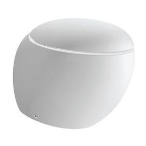 Laufen Il Bagno Alessi One 8929710000001 toiletzitting met deksel wit