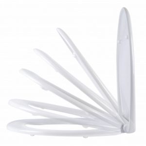 San4U Demper One-Touch-2.0 2503600 toiletzitting met deksel wit