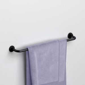 Clou Kaldur CL/09.05051.21 handdoekrek 45cm mat zwart