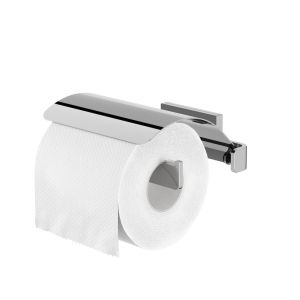 Geesa Craft 911508-02 toiletrolhouder met klep chroom