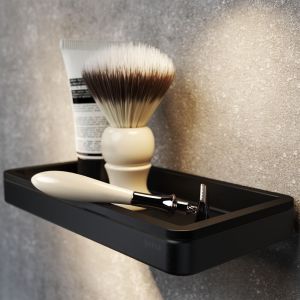 Geesa Frame 918802-06-06 planchet 21 cm zwart
