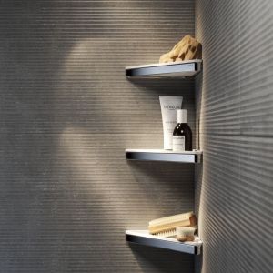 Geesa Frame 918803-02 hoekplanchet chroom/ wit