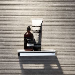 Geesa Frame 918804-02 planchet universeel 21 cm chroom/ wit