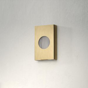 Geesa Nemox Brushed Gold 91122-07 houder voor hygiënische zakjes goud geborsteld