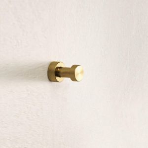 Geesa Nemox Brushed Gold 916513-07 handdoekhaak goud geborsteld