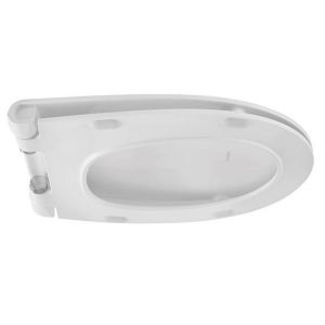 Pressalit Inspira Uni 1074000-D05999 toiletzitting met deksel wit