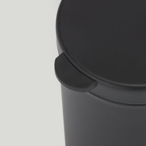 Geesa Hotel 91644-06 wandafvalemmer 3 liter zwart