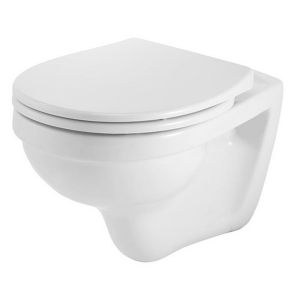 Pressalit Basic Line - UNI 1098000-D5999913 toiletzitting met deksel wit