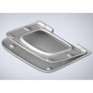 Laufen Palace 8917003000001 toiletzitting met deksel wit