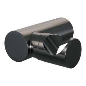 Brauer Edition 5-GM-041-3 opbouw baddouche thermostaatkraan SET 03 gunmetal geborsteld PVD